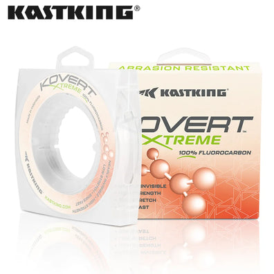 KastKing Kovert Xtreme Fluorocarbon Leader Line 23m/46m/183m 4-50LB